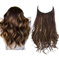 Invisible Hair Extensions - Veloura-Dark Brown Gold-35 CM-State of Style