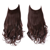 Invisible Hair Extensions - Veloura-Dark Chestnut Brown-35 CM-State of Style