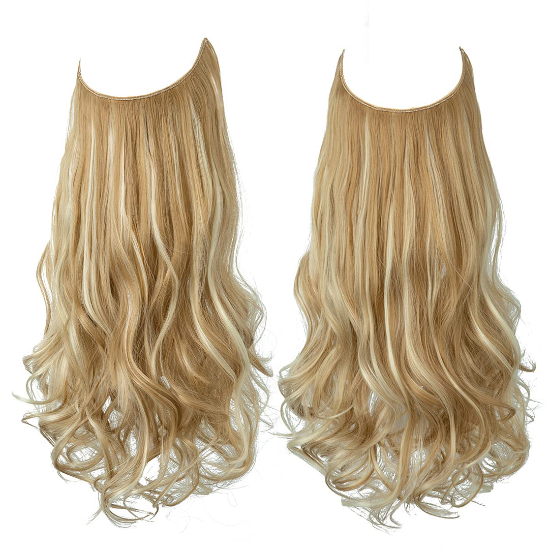 Invisible Hair Extensions - Veloura-Gold Blonde-35 CM-State of Style
