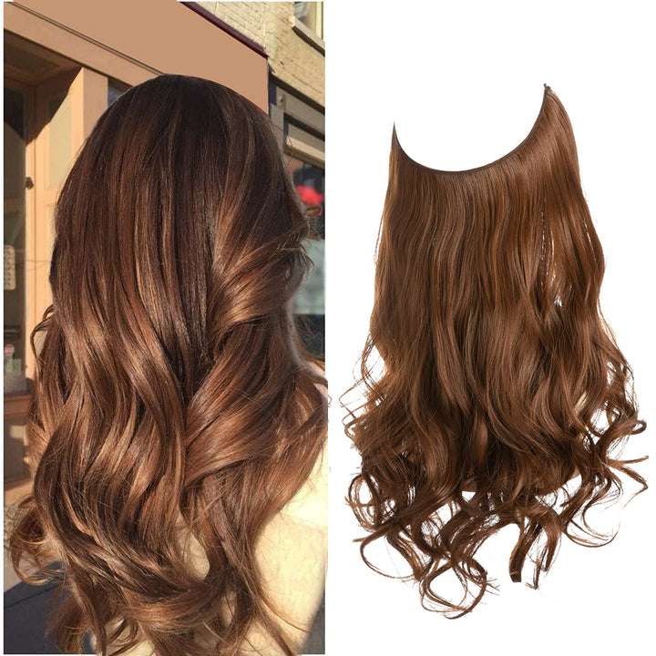 Invisible Hair Extensions - Veloura-Light Chestnut Brown-35 CM-State of Style