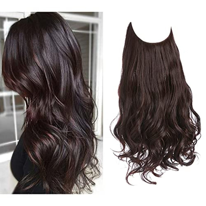 Invisible Hair Extensions - Veloura-Maroon-35 CM-State of Style