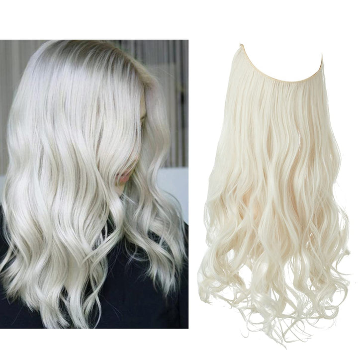 Invisible Hair Extensions - Veloura-Platinum Blonde-35 CM-State of Style