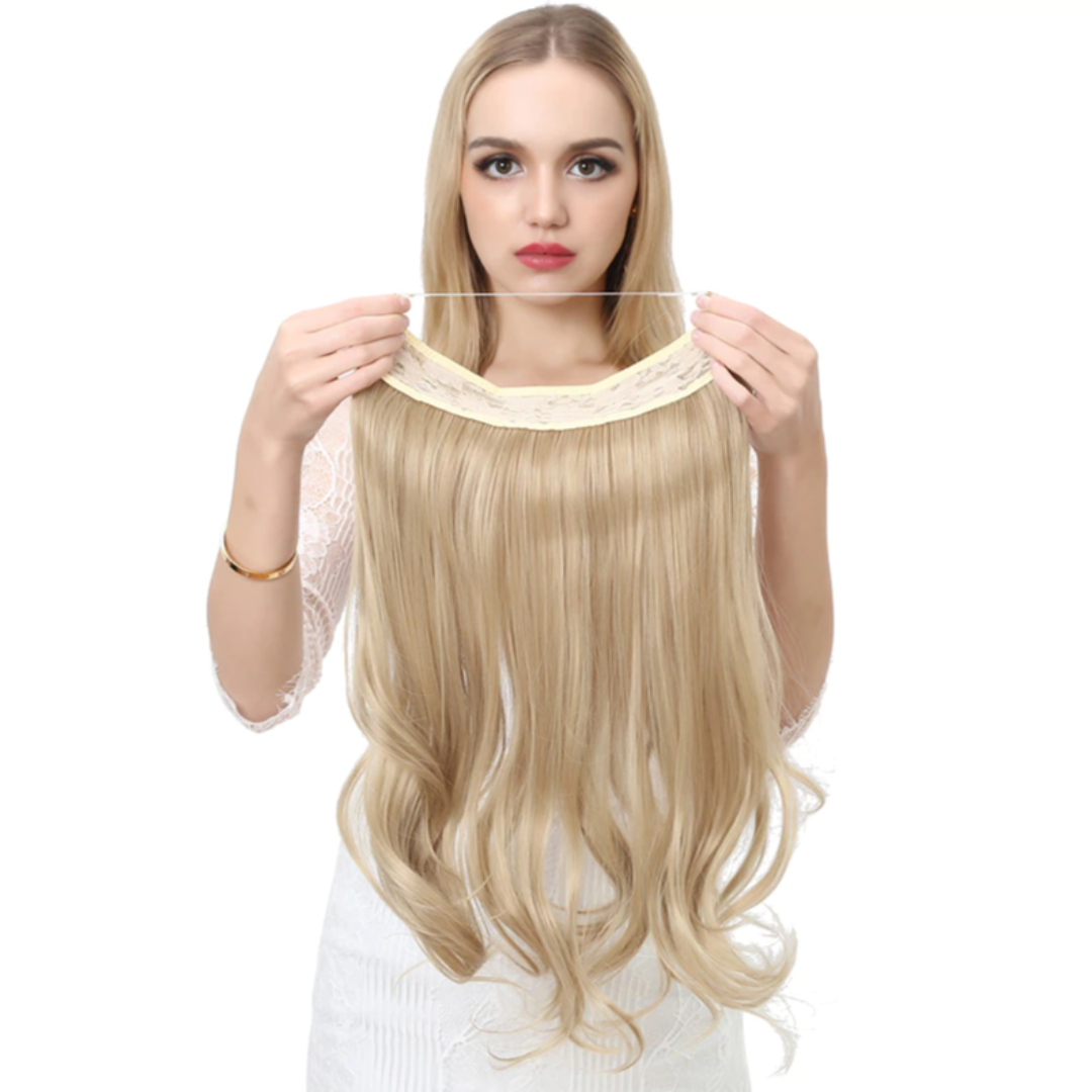 Invisible Hair Extensions - Veloura-Platinum Blonde-35 CM-State of Style