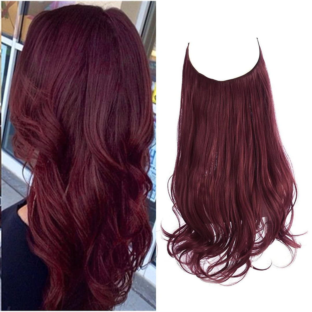 Invisible Hair Extensions - Veloura-Red-35 CM-State of Style