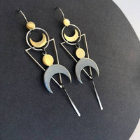 Irregular Shaped Earrings | Unique Fashion Jewellery-Crescent Moon-State of Style