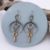 Irregular Shaped Earrings | Unique Fashion Jewellery-Kunoichi Ninja-State of Style