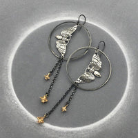 Irregular Shaped Earrings | Unique Fashion Jewellery-Kunoichi Ninja-State of Style