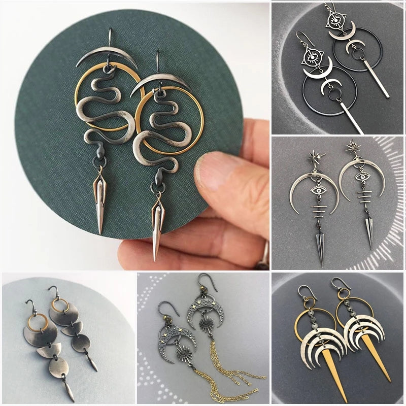 Irregular Shaped Earrings | Unique Fashion Jewellery-Kunoichi Ninja-State of Style