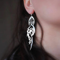 Irregular Shaped Earrings | Unique Fashion Jewellery-Kunoichi Ninja-State of Style