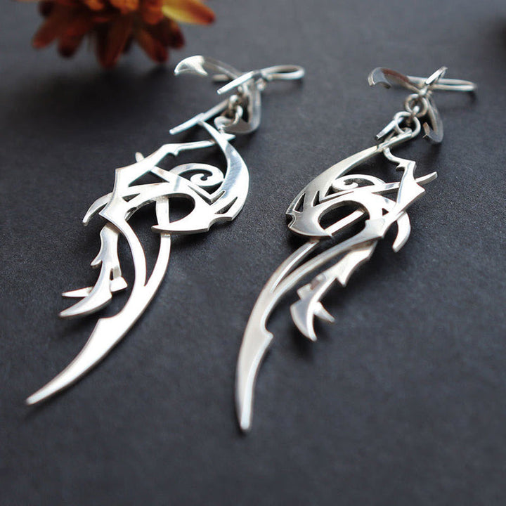 Irregular Shaped Earrings | Unique Fashion Jewellery-Kunoichi Ninja-State of Style
