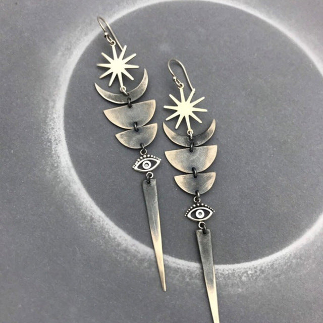 Irregular Shaped Earrings | Unique Fashion Jewellery-Kunoichi Ninja-State of Style