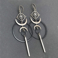 Irregular Shaped Earrings | Unique Fashion Jewellery-Kunoichi Ninja-State of Style