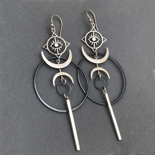 Irregular Shaped Earrings | Unique Fashion Jewellery-Kunoichi Ninja-State of Style