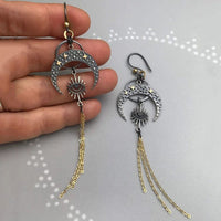 Irregular Shaped Earrings | Unique Fashion Jewellery-Kunoichi Ninja-State of Style