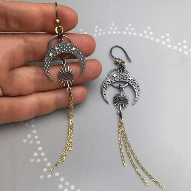Irregular Shaped Earrings | Unique Fashion Jewellery-Kunoichi Ninja-State of Style