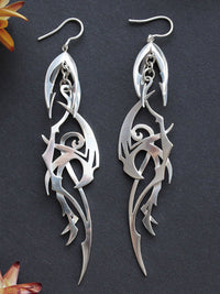 Irregular Shaped Earrings | Unique Fashion Jewellery-Kunoichi Ninja-State of Style