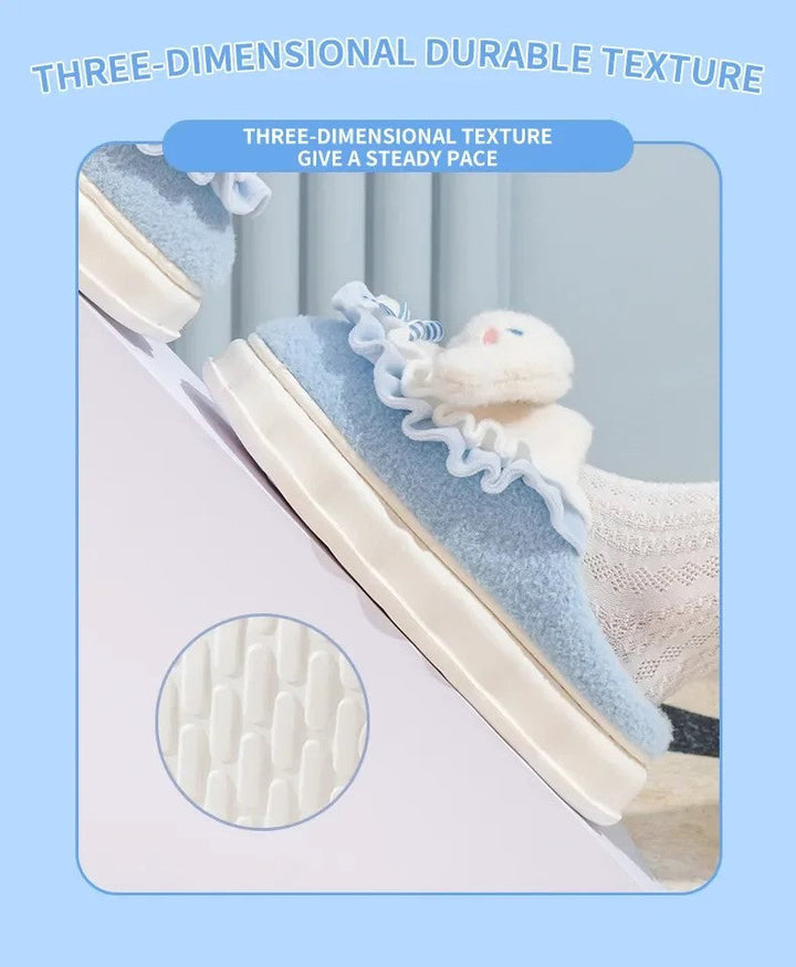 Isabel Slippers | Cute & Warm-Blue-5.0 - 6.0 (22 cm)-State of Style