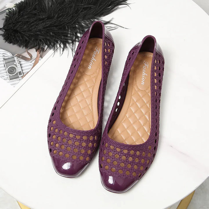 Isabella - Orthopedische Beige Ballerina's-Beige-36-State of Style