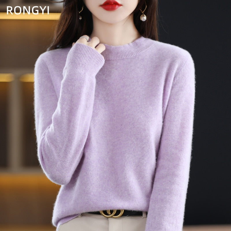 IsabellasShirt | Women's Cosy Relaxed-Fit Sweater-Lavender-S-State of Style