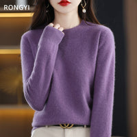 IsabellasShirt | Women's Cosy Relaxed-Fit Sweater-Purple-S-State of Style