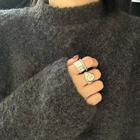 Isla Pinctada Albina Silver Ring-5-State of Style