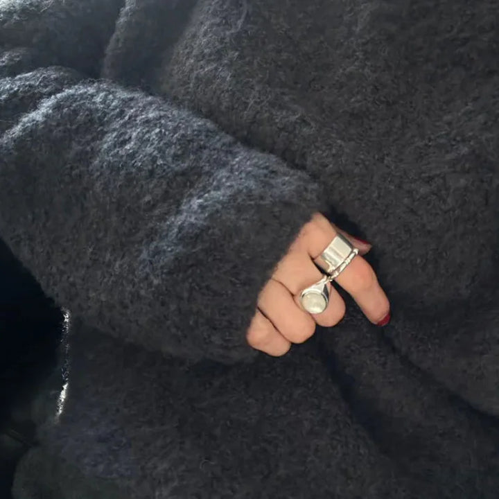 Isla Pinctada Albina Silver Ring-5-State of Style