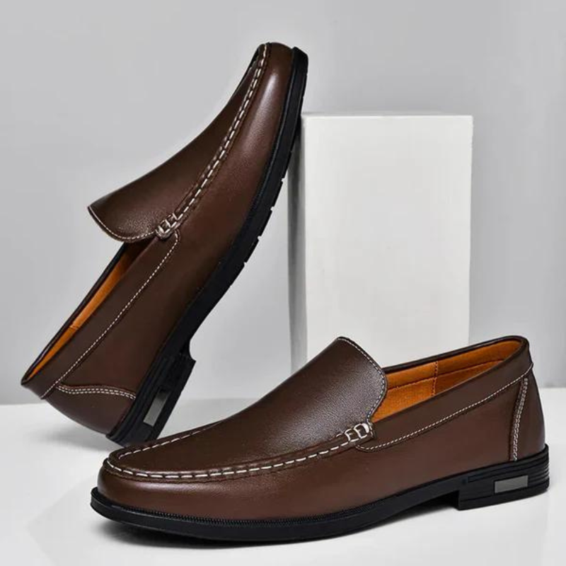 Italian slippers made of genuine leather – Emilio-Blue-6-State of Style