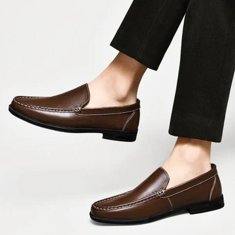 Italian slippers made of genuine leather – Emilio-Blue-6-State of Style
