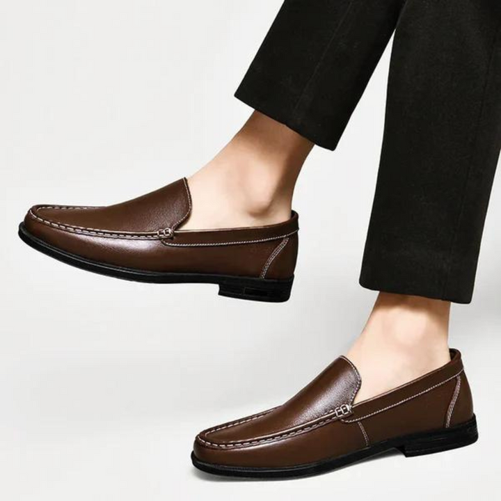 Italian slippers made of genuine leather – Emilio-Blue-6-State of Style