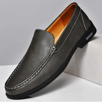 Italian slippers made of genuine leather – Emilio-Gray-6-State of Style