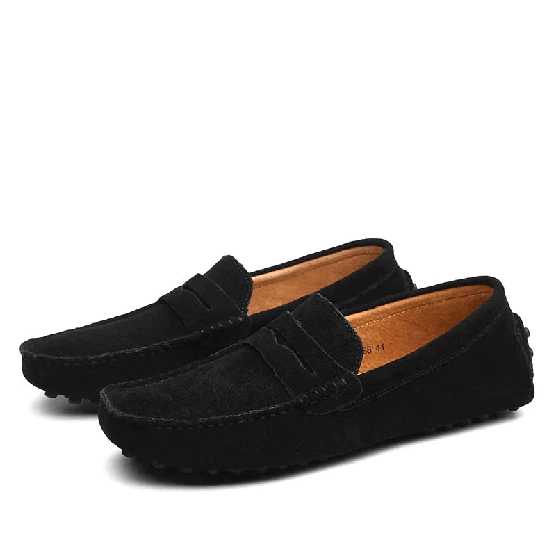 Italian Sweden Loafers - Lorenzo-Black-5.0-State of Style