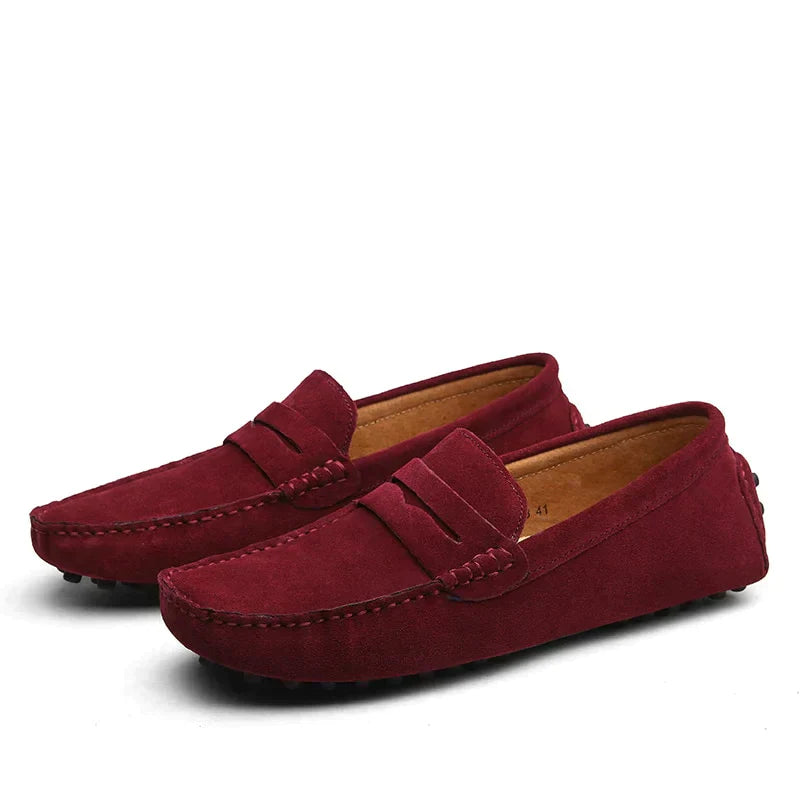Italian Sweden Loafers - Lorenzo-Red-5.0-State of Style