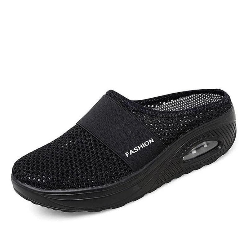JacoliensSneaks | Women's Orthopaedic Sneakers-Black-4.5-State of Style