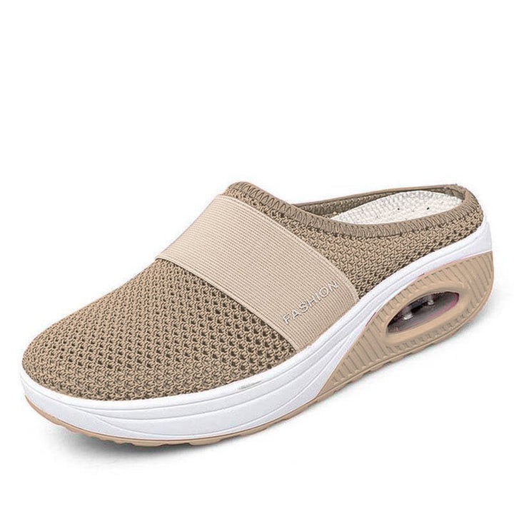 JacoliensSneaks | Women's Orthopaedic Sneakers-Khaki-4.5-State of Style