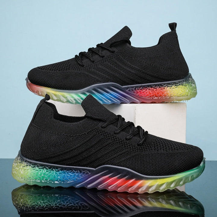 JacoliensSneaks | Women's Orthopaedic Sole Sneakers-Black-5.0-State of Style