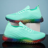 JacoliensSneaks | Women's Orthopaedic Sole Sneakers-Green-5.0-State of Style