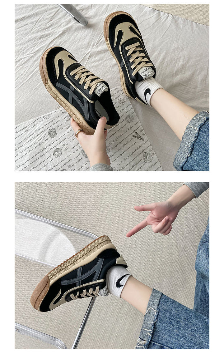 JacoliensSneaks | Women's Trendy Sneakers-Black-4.5-State of Style