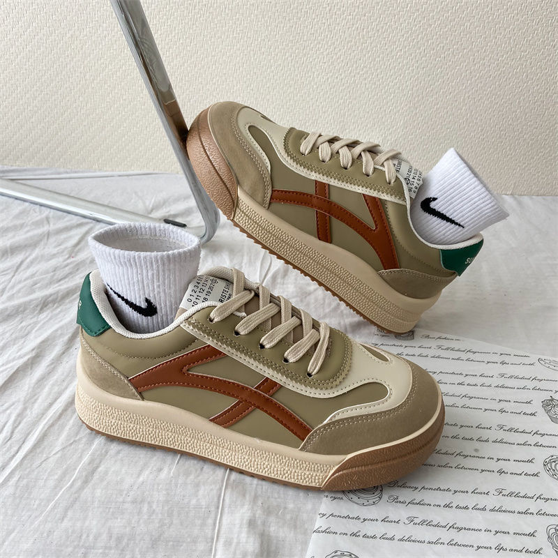 JacoliensSneaks | Women's Trendy Sneakers-Brown-4.5-State of Style