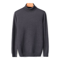 JanesShirt | Men's Classic Turtleneck Sweater-Light Blue-M-State of Style
