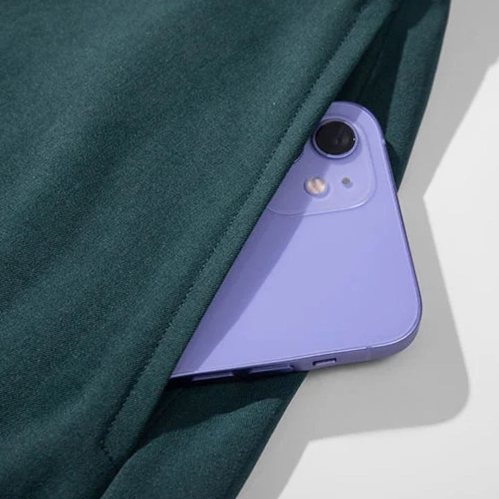 Janette Traditional Skirt – High-Waisted A-Line Vintage Midi Skirt-Green-L-State of Style