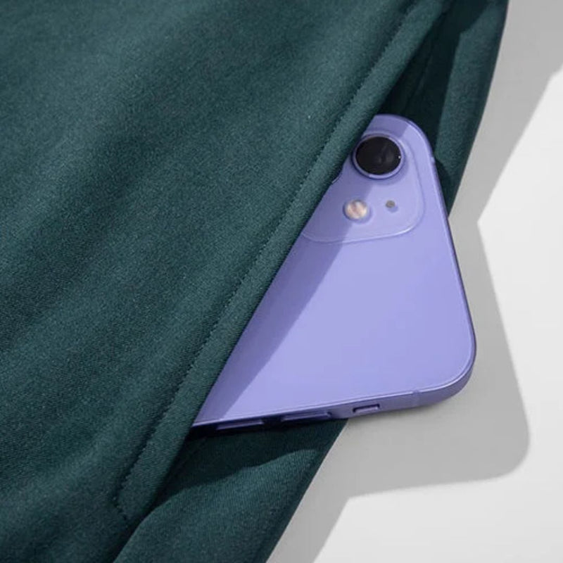 Janette Traditional Skirt – High-Waisted A-Line Vintage Midi Skirt-Green-L-State of Style