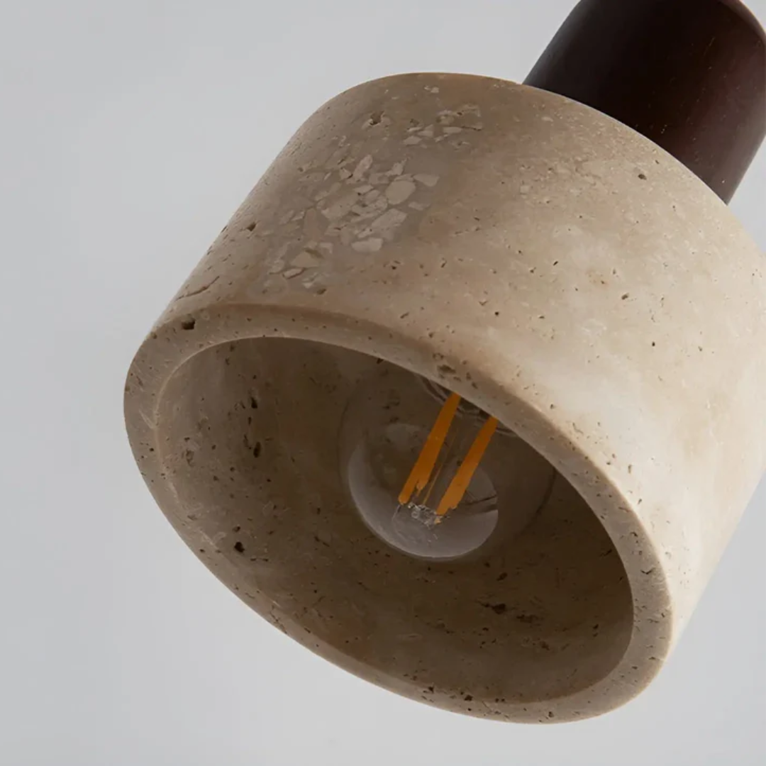 Japanese Design Wabi-Sabi Ceiling Lamp - TranquilGlow-State of Style