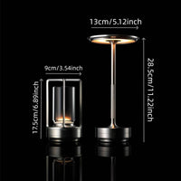 Japanese Style LED Touch Table Lamp - ZenLight-Gold-Style A-State of Style