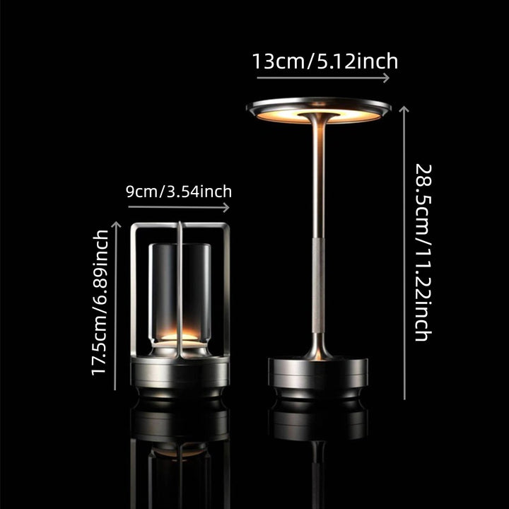 Japanese Style LED Touch Table Lamp - ZenLight-Gold-Style A-State of Style