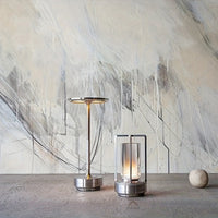 Japanese Style LED Touch Table Lamp - ZenLight-Gold-Style A-State of Style