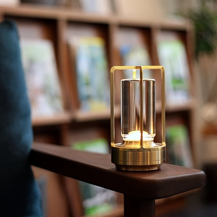 Japanese Style LED Touch Table Lamp - ZenLight-Gold-Style B-State of Style