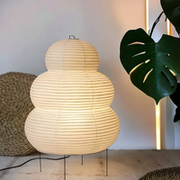 Japanese Wabi-Sabi Floor Lamp - SereneAura-State of Style