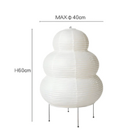 Japanese Wabi-Sabi Floor Lamp - SereneAura-State of Style