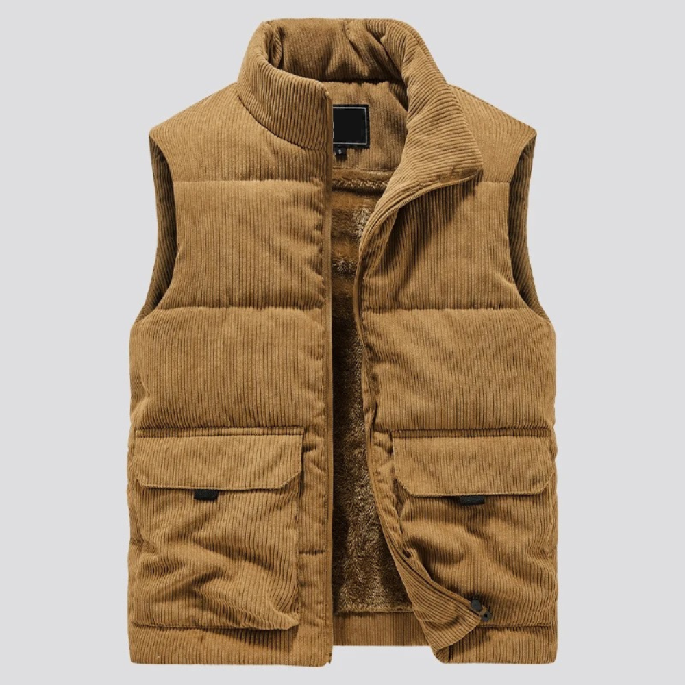 Jarker - Warm Lined Gilet for Men-M-State of Style