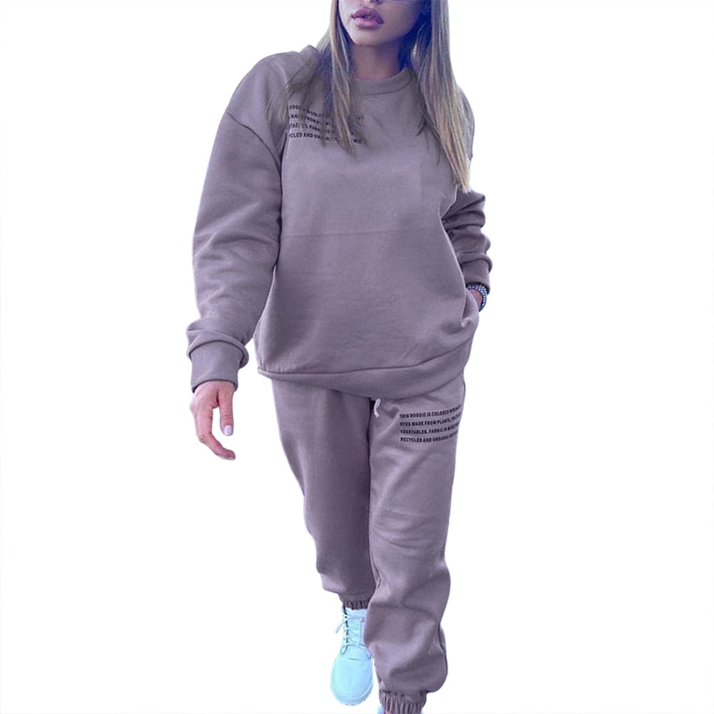 JasminesSuit | Women's Stylish Tracksuit-Purple-S-State of Style